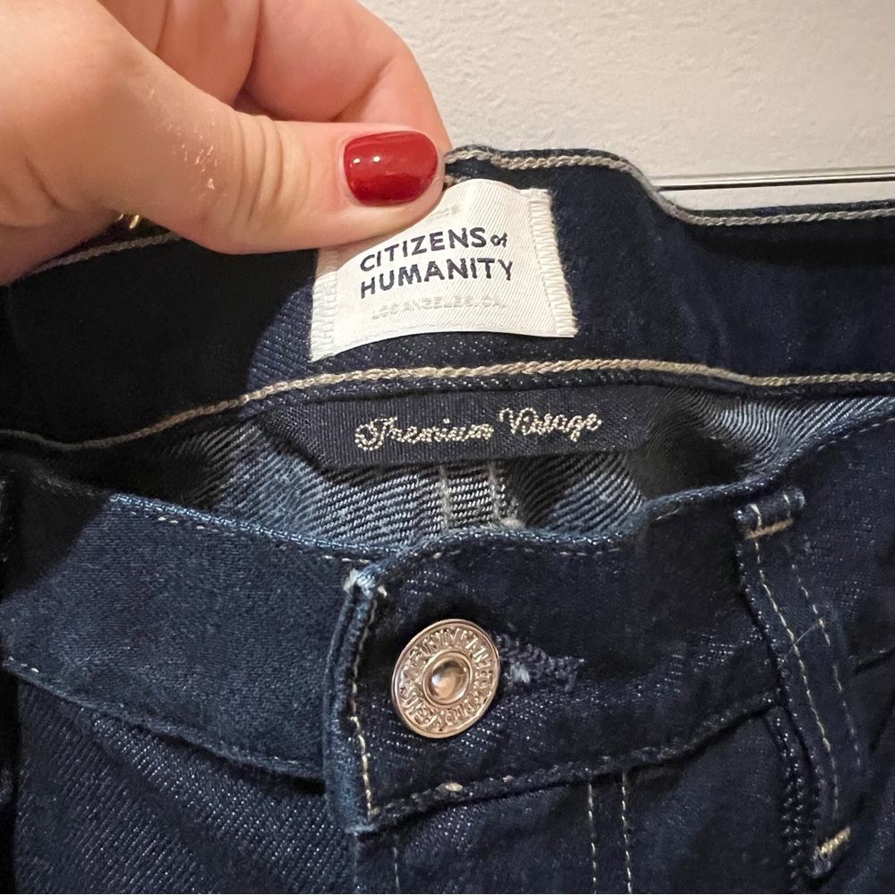 Citizens of Humanity Maritzy Pleated Trouser Jeans - Picture 9 of 11